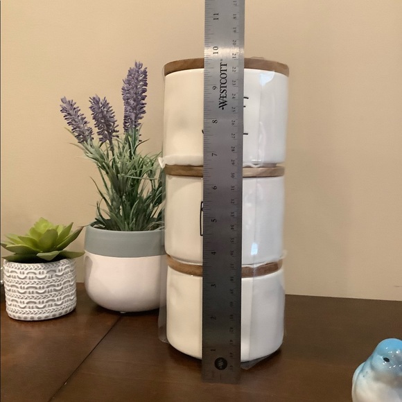 Rae Dunn Kitchen Rae Dunn Stacking Bbq Canisters Rub Bbq Spice